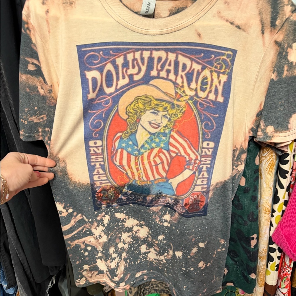 Dolly Parton themed Graphic T-Shirt size small